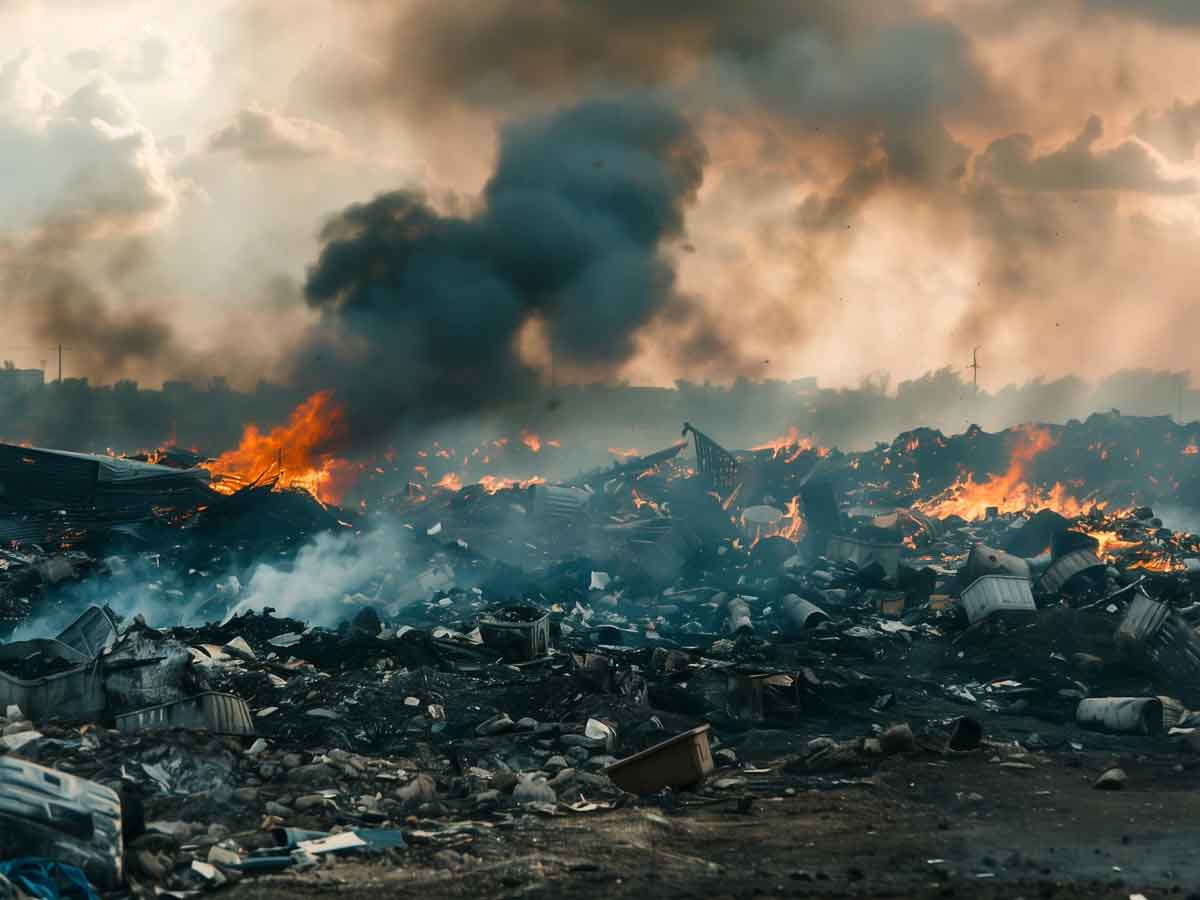 Incendio Vertedero
