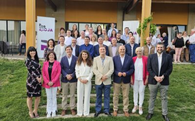 Soriano: «Me pongo a disposición de los riojanos con una lista de hombres y mujeres comprometidos con un proyecto de ilusión que pone – La Rioja por delante -»